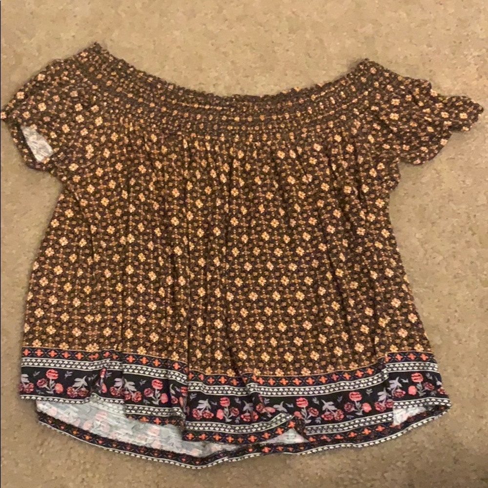 off the shoulder top